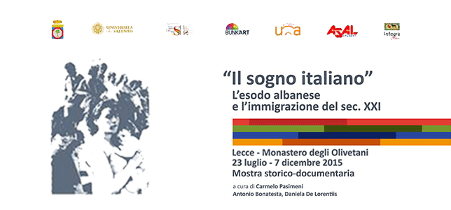  Inaugurazione della Mostra storico-documentaria “Il sogno italiano”. L’esodo degli albanesi e l’immigrazione del sec. XXI